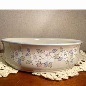 Chantilly Fleur de Lune Hearthside Stoneware Baking Dish